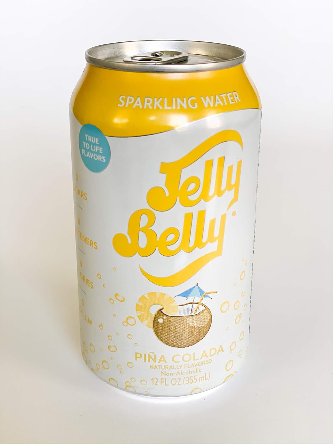 Jelly Belly Sparkling Water Pina Colada 8/12 oz Grocery