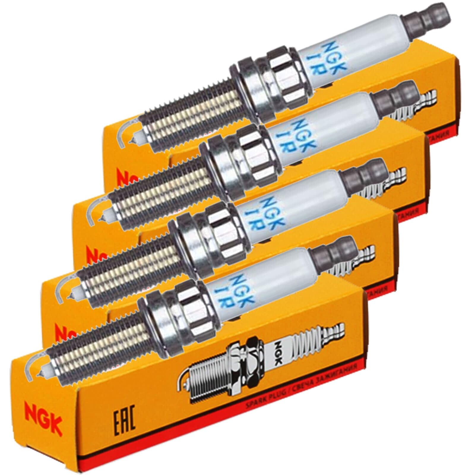 4x NGK Zündkerzen | 4x 97968 passend für C3 C4 DS4 DS5 Grand DS DS Mini Mini