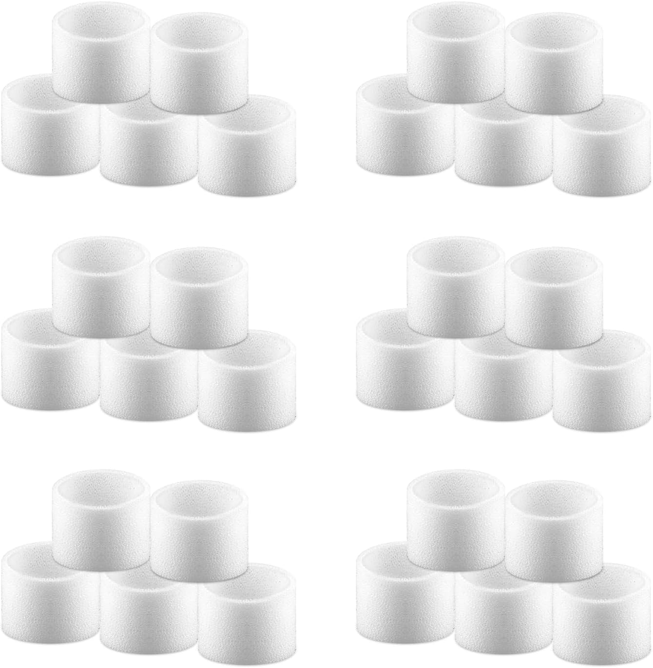 PINREK 30-Pack Top Fill Humidifier Filters for LEVOIT Classic160, Dual150, Dual200S, Classic300(S), LV600S, OasisMist 450S, Superior6000S Series - Enhances Humidification Efficiency