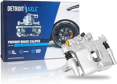 Miniatura 131 de Detroit Axle - Pinza de freno delantera derecha con soporte de repuesto para Chevrolet Equinox Captiva Sport Pontiac Torrent Saturn Vue Suzuki XL-7