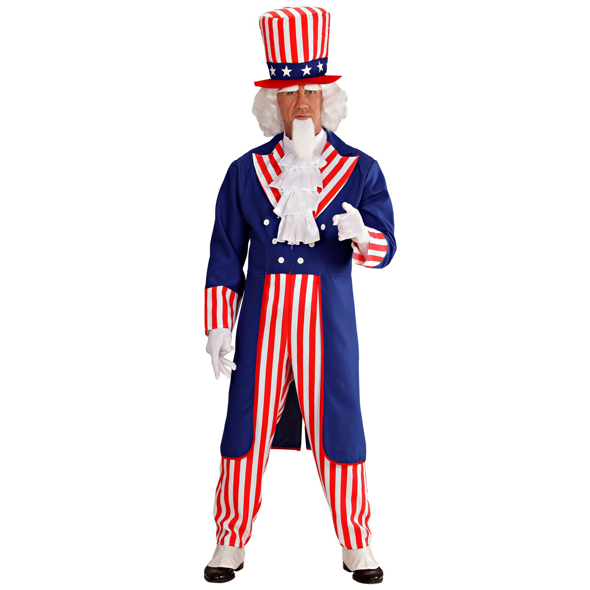 Generique - Widmann 89161 Adult Uncle Sam Costume