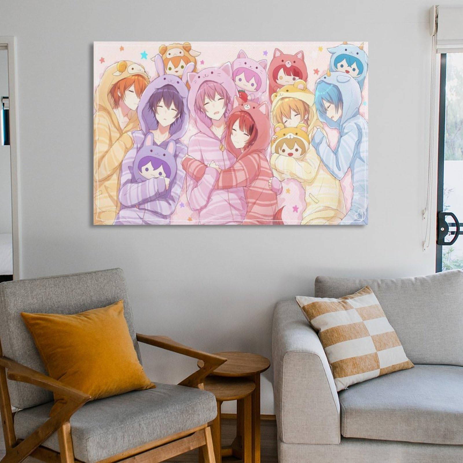 Amazon.co.jp: すとぷりアートパネル 絵画 壁の装飾 モダンアート