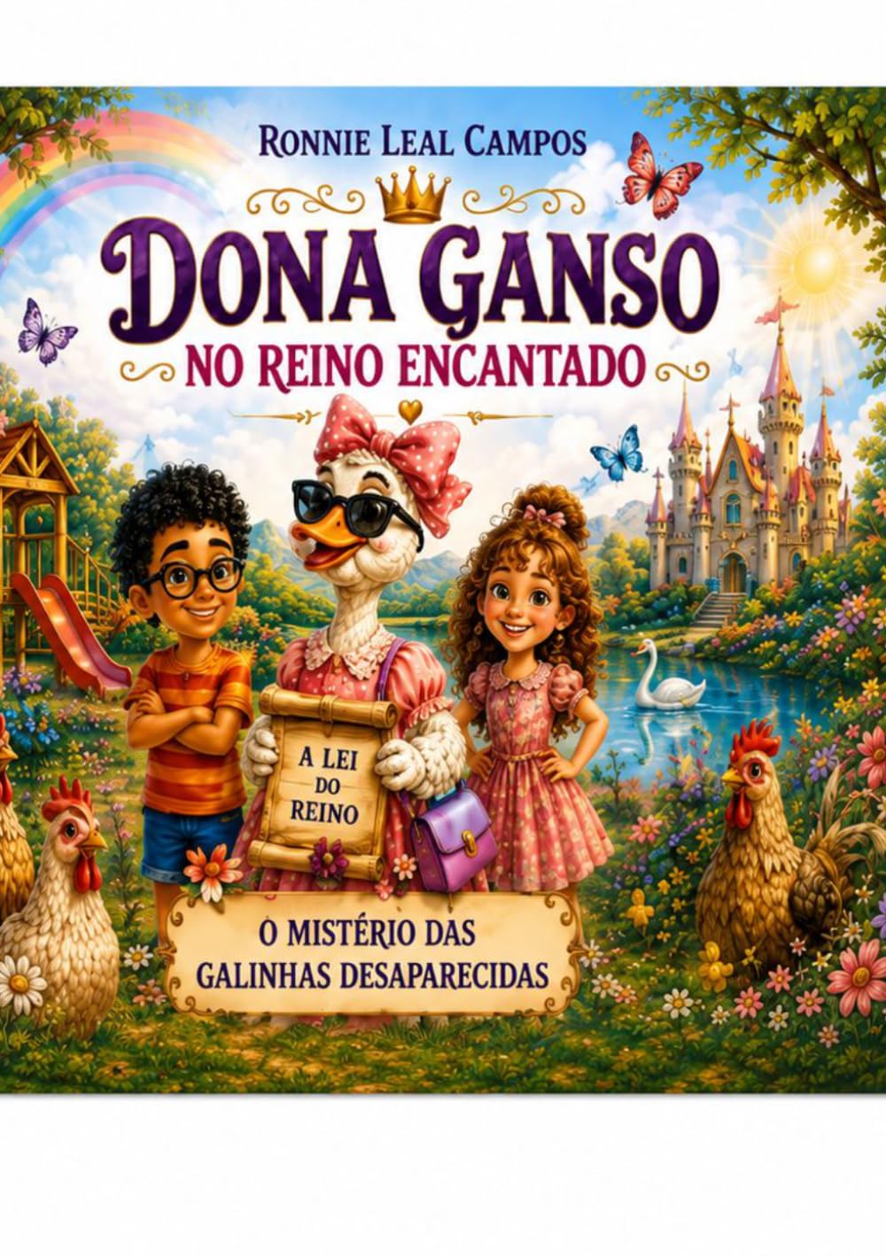Dona Ganso no Reino Encantado: O Mistério das Galinhas Desaparecidas