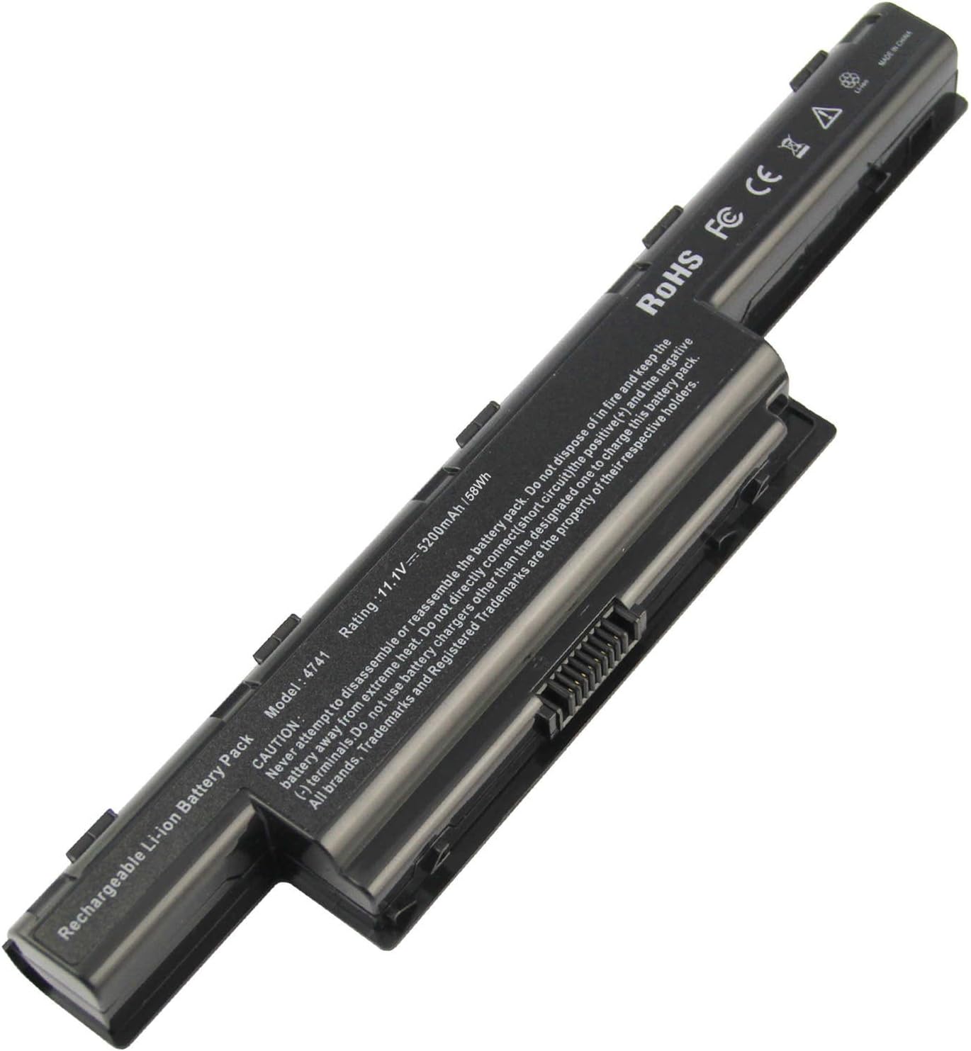 Batteria Acer Aspire 5750G E Modelli Compatibili - 10.8V 5200mAh 6 Celle Li-ion, Ricambio Originale - Foto 6