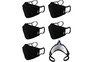 WITHMOONS Reusable Face Mask: Washable and Breathable