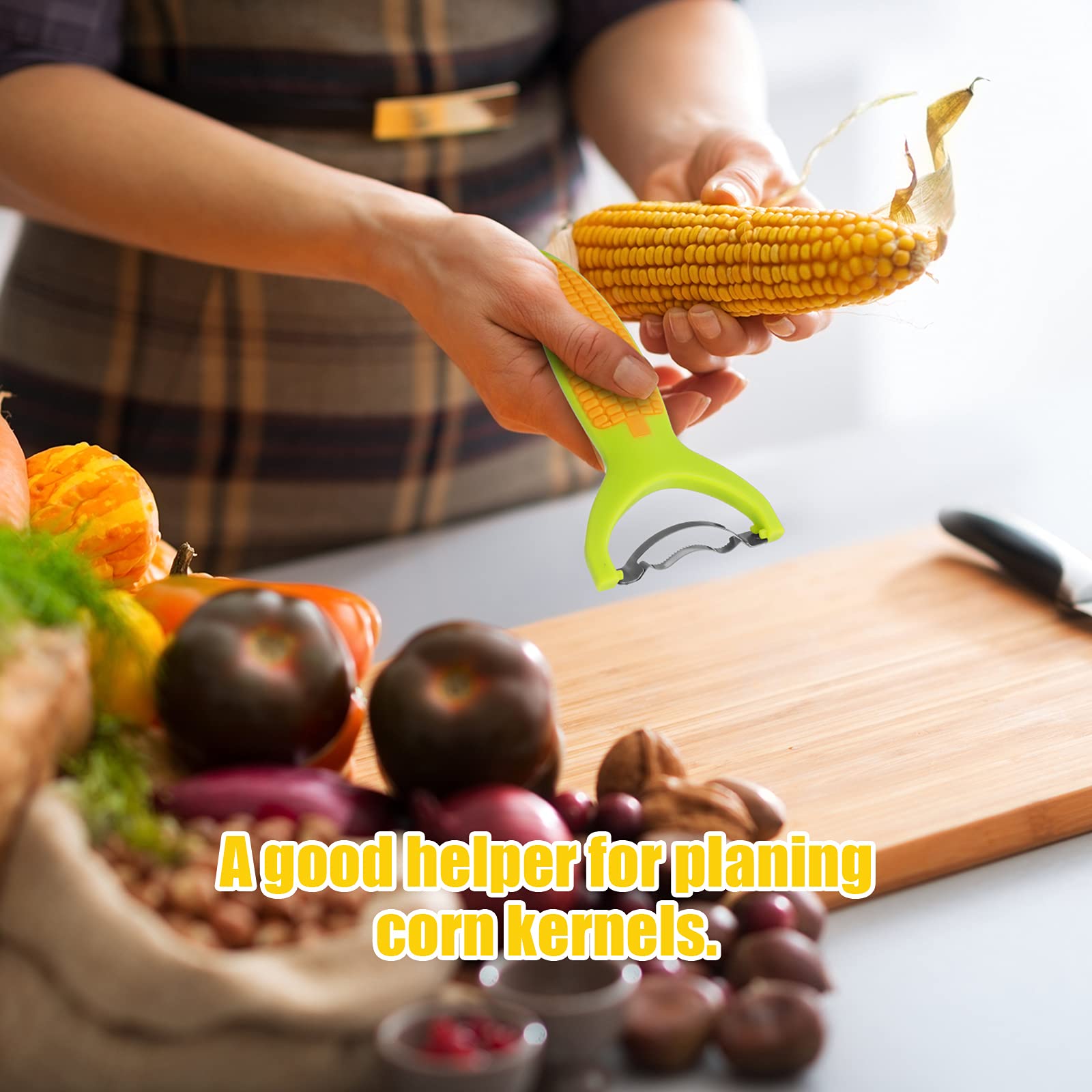 Maisschäler Aus Aluminium - Praktischer Küchenhelfer Für Maiskolben