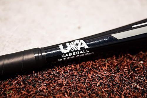 Miniatura 5 de Rawlings Remix T-Ball Bat USA Baseball & Softball -12 Drop 2 1/4" Barrel 1 Pc. Aluminum Negro