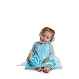 Disney Frozen Elsa Infant Costume, Official Frozen Baby Costume Onsie with Cape, Size (12-18 months)