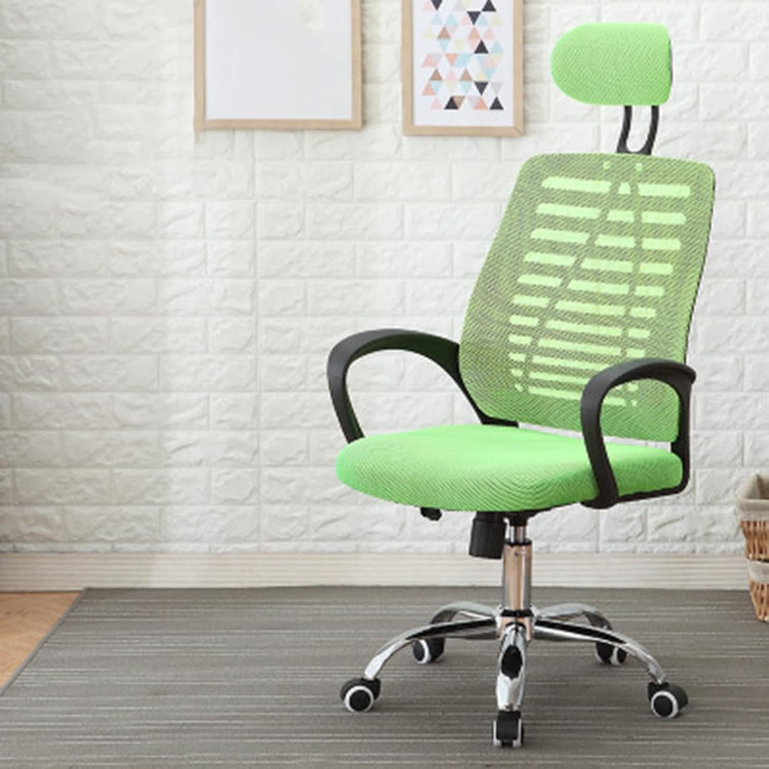 オリジナル設計 オフィスチェア メッシュ ハイバック ロッキング