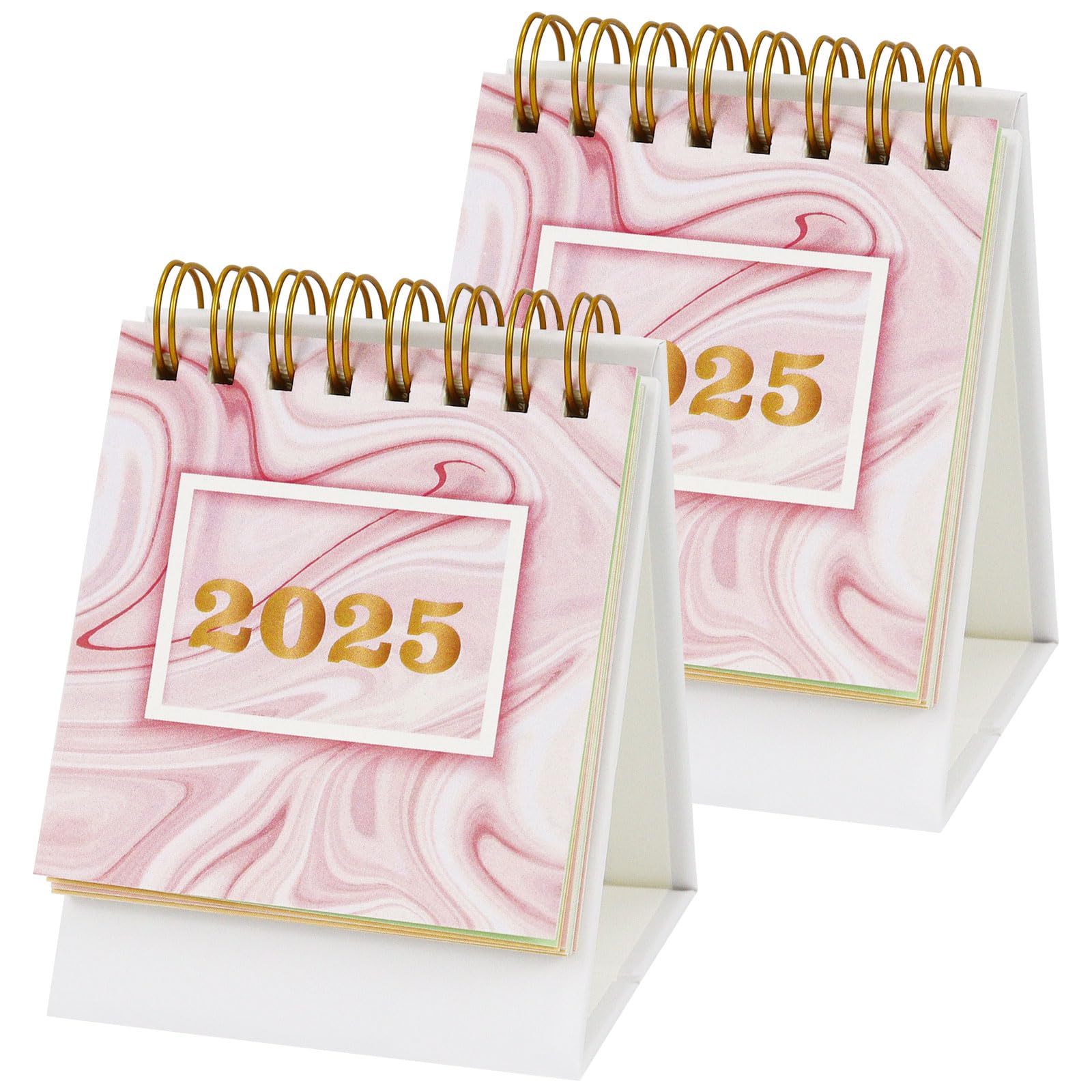 Amazon.co.jp: 2024年7月~2025年12月の小型卓上カレンダー、ポータブル
