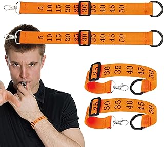 フットボール公式ナイロン製チェーンクリップ | 4点セット ボールスポーツ用品 - フットボール審判用チェーンクリップ,高校・大学協会トーナメントトレーニングスポーツイベントフィールド練習用