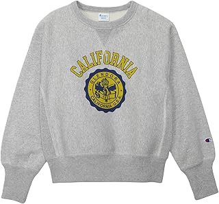 Champion スウェット 長袖 11.5oz 裏起毛 Relax Fit グラフィックプリント REVERSE WEAVE(R)クルーネックスウェットシャツ リバースウィーブCW-C003レディース