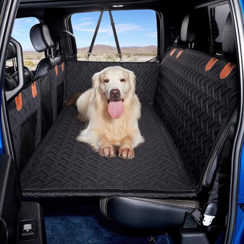 Capa para Banco Traseiro de Caminhonete para Cães MAXFUT com Superfície Removível – 145,8 x 77 cm