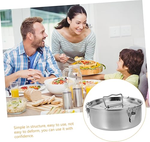 Miniatura 2 de HOMSFOU Moldes de acero inoxidable para magdalenas, moldes para tartas de queso, moldes de flanera, moldes de flanera, moldes de flan, moldes para