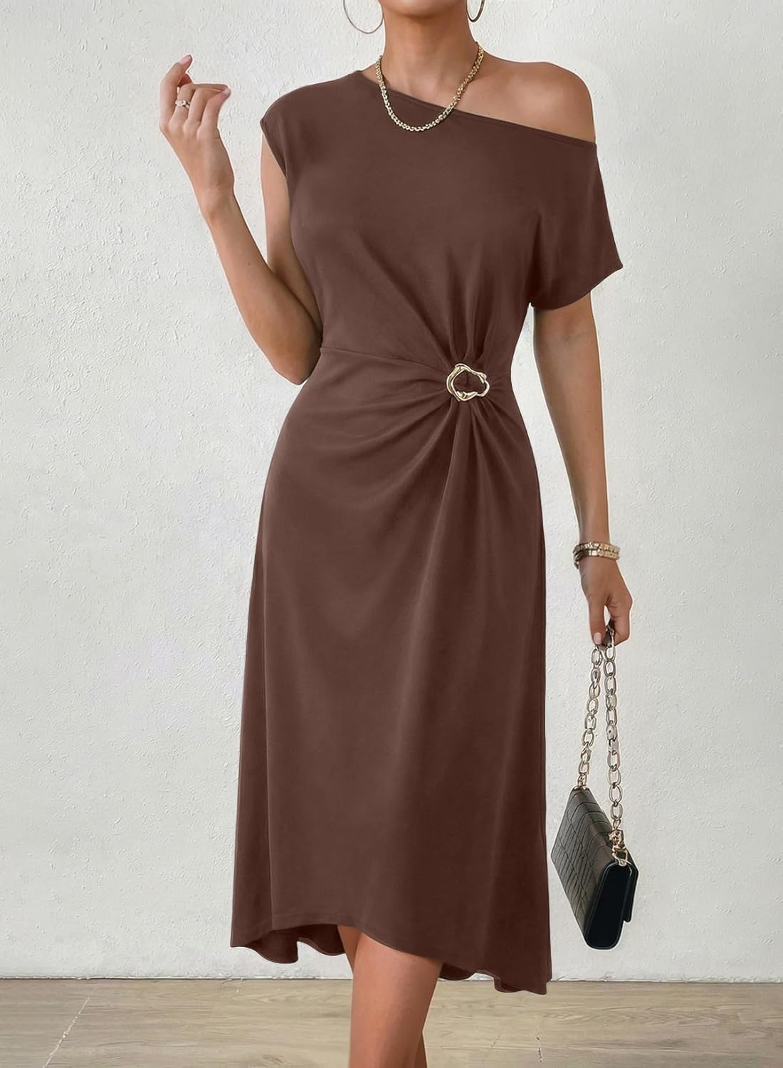 Dokotoo Women's Summer 2026 Casual Crewneck Sleeveless Elegant Wedding Guest Cocktail Party Long Maxi Dress - Image 3