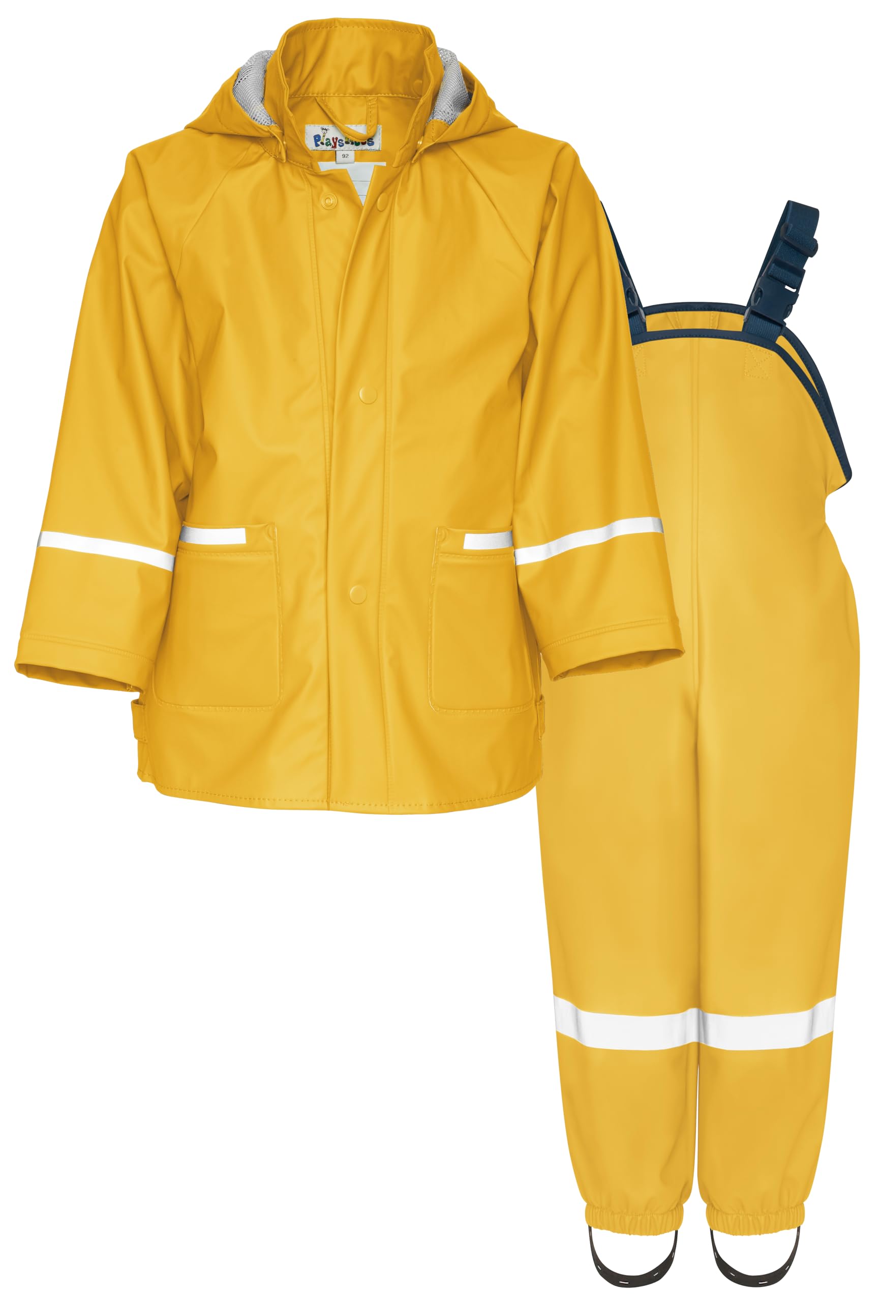 Playshoes Unisex Kinder Regen-set Regenlatzhose Regenanzug (2er Pack)
