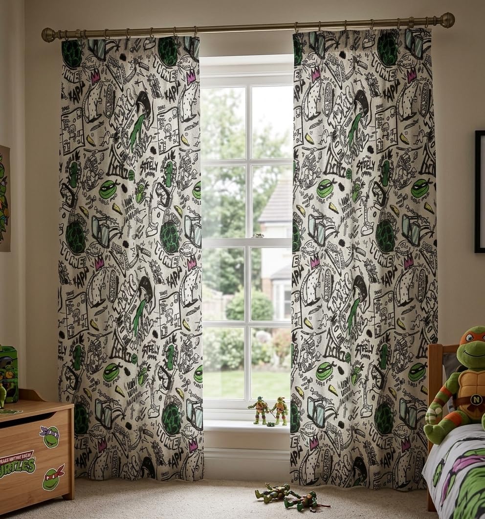Marvel Avengers Drapes - Superhero Room Décor -11