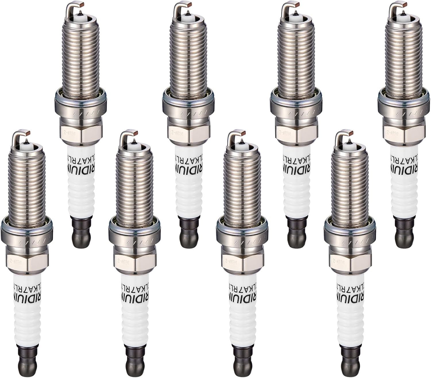 SYKRSS 93501 Iridium Spark Plugs — 8-Pack (Pre-Gapped)