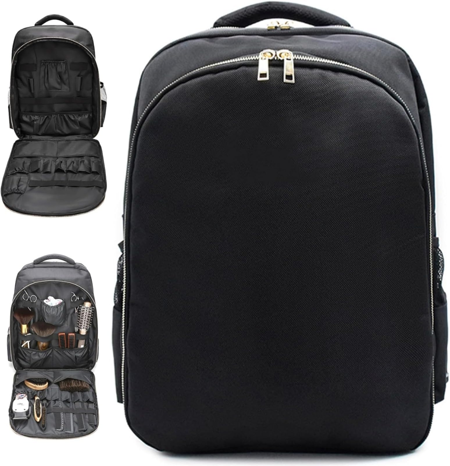 Zaino per Barbiere di capacità, Zaino per Utensili da Viaggio Multifunzionale 14x8x19 per barbieri, organizzatore di Strumenti per Parrucchiere Portatili per tagliatori e Forniture