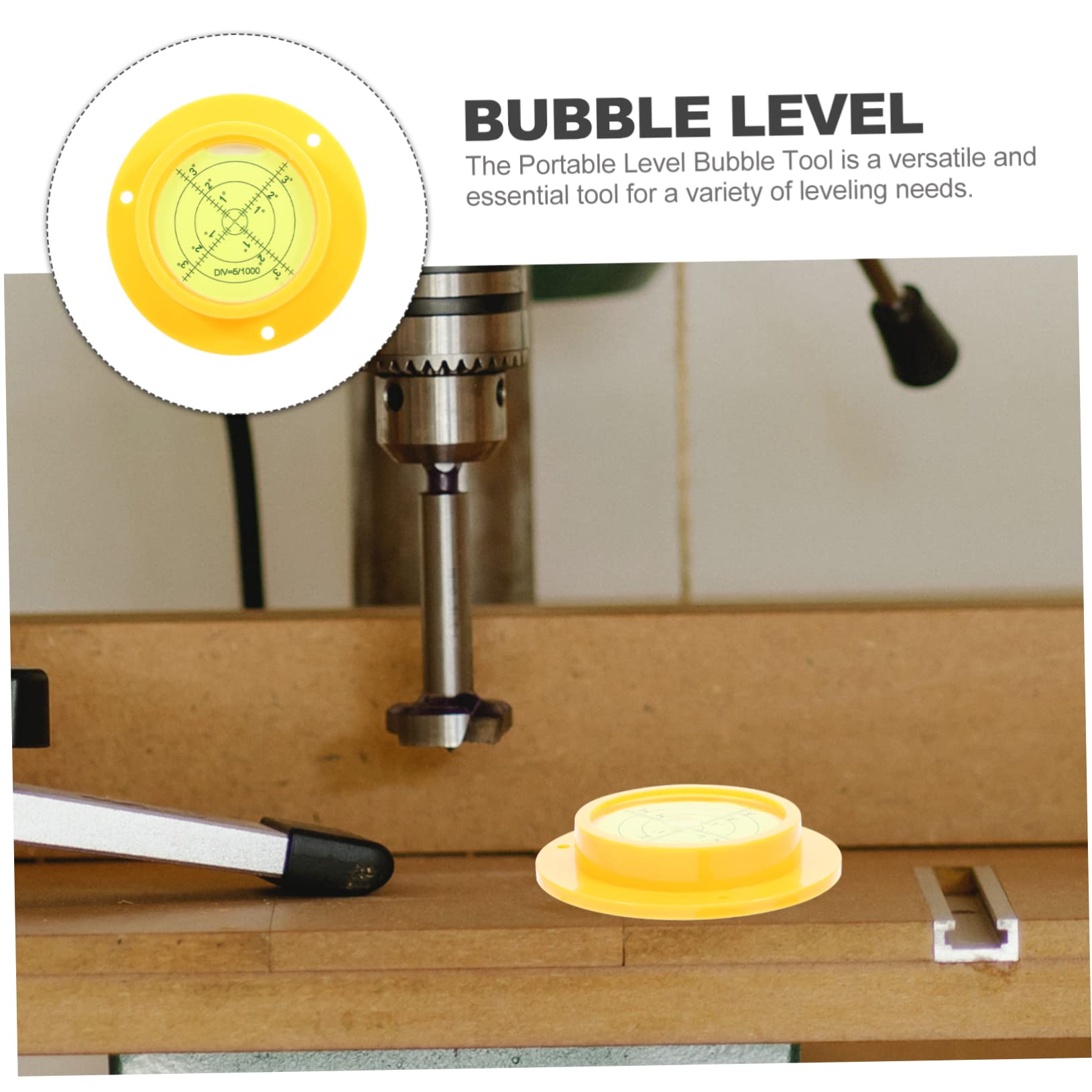 HOMSFOU 4 Pezzi Livella A Bolla Livella Strumenti Misuratore Di Portata Puntatore Soffitto Alto A Bolla Base Magnetica Misura Livello Treppiede Strumento Di Livello Di