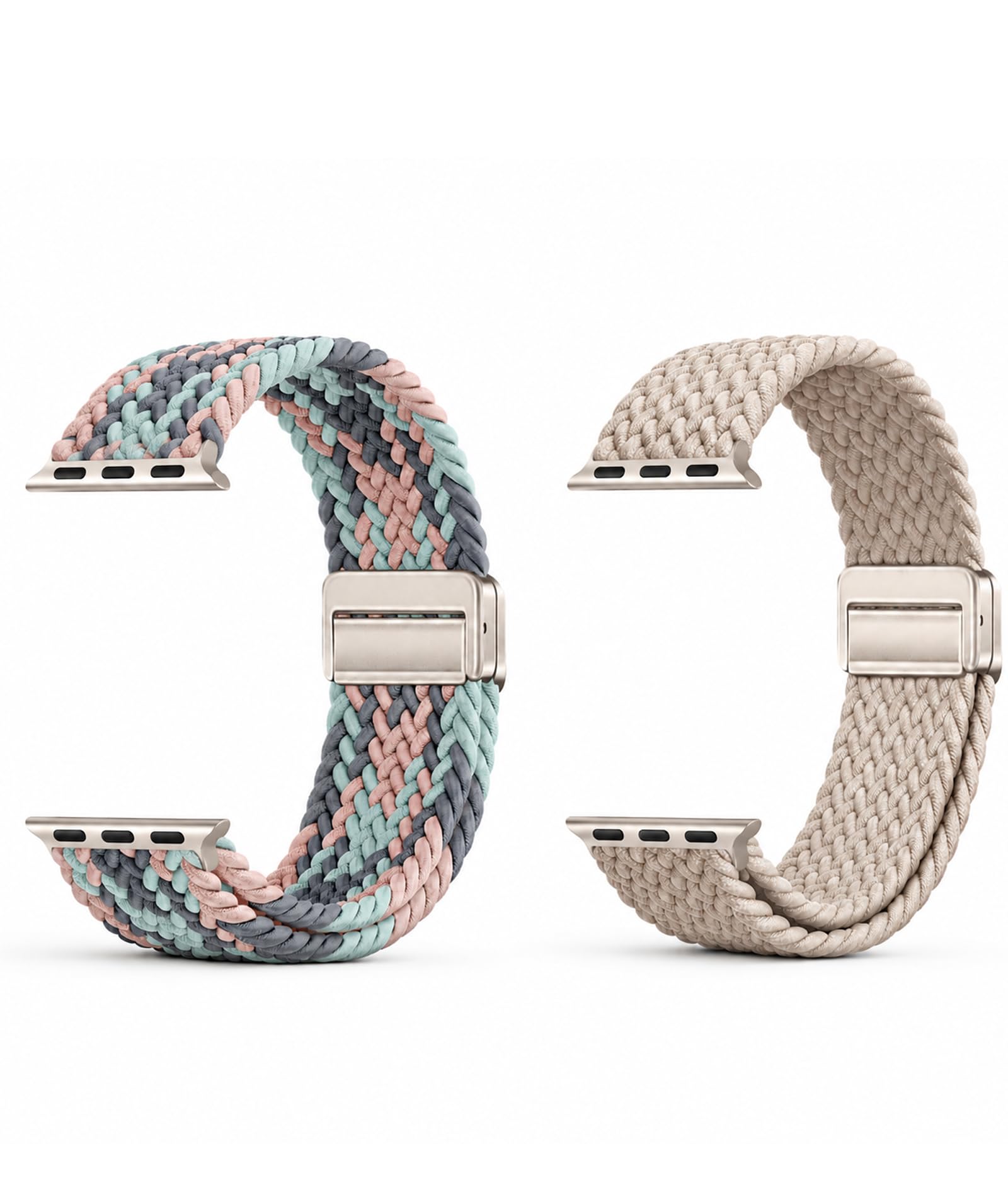 2PCS Soft Sport Band Compatible for Apple Watch Bands Women Men, Waterproof Watch Strap Fits 38mm 40mm 41mm 42mm 44mm 45mm 46mm 49mm Smart Watch Ultra 3/2/1 and Series 11/10/9/8/7/6/5/4/3/SE-image-43