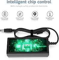 Vista 2 de Cable de alimentación de 18 V compatible con Cricut Explore Air 2, Maker, Cricut Expression 2, Cricut Create, Cricut Cake Mini, Explore, Explore