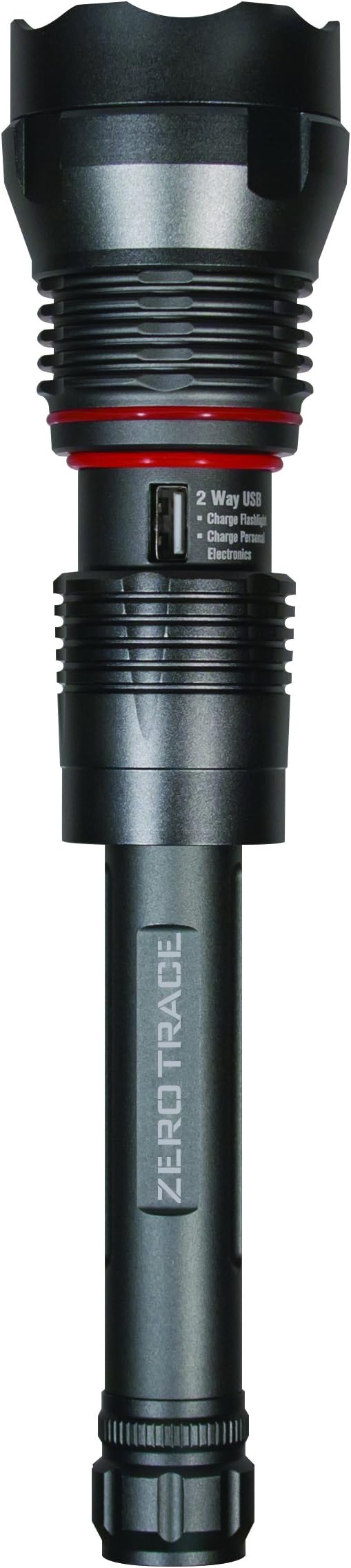 Zero Trace TL1KPZ Rechargeable Flashlight, 1 Pack