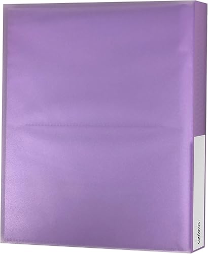 Miniatura 6 de Pioneer Photo Albums CF-2 - Álbum de fotos de 72 bolsillos con cubierta de polietileno, color morado