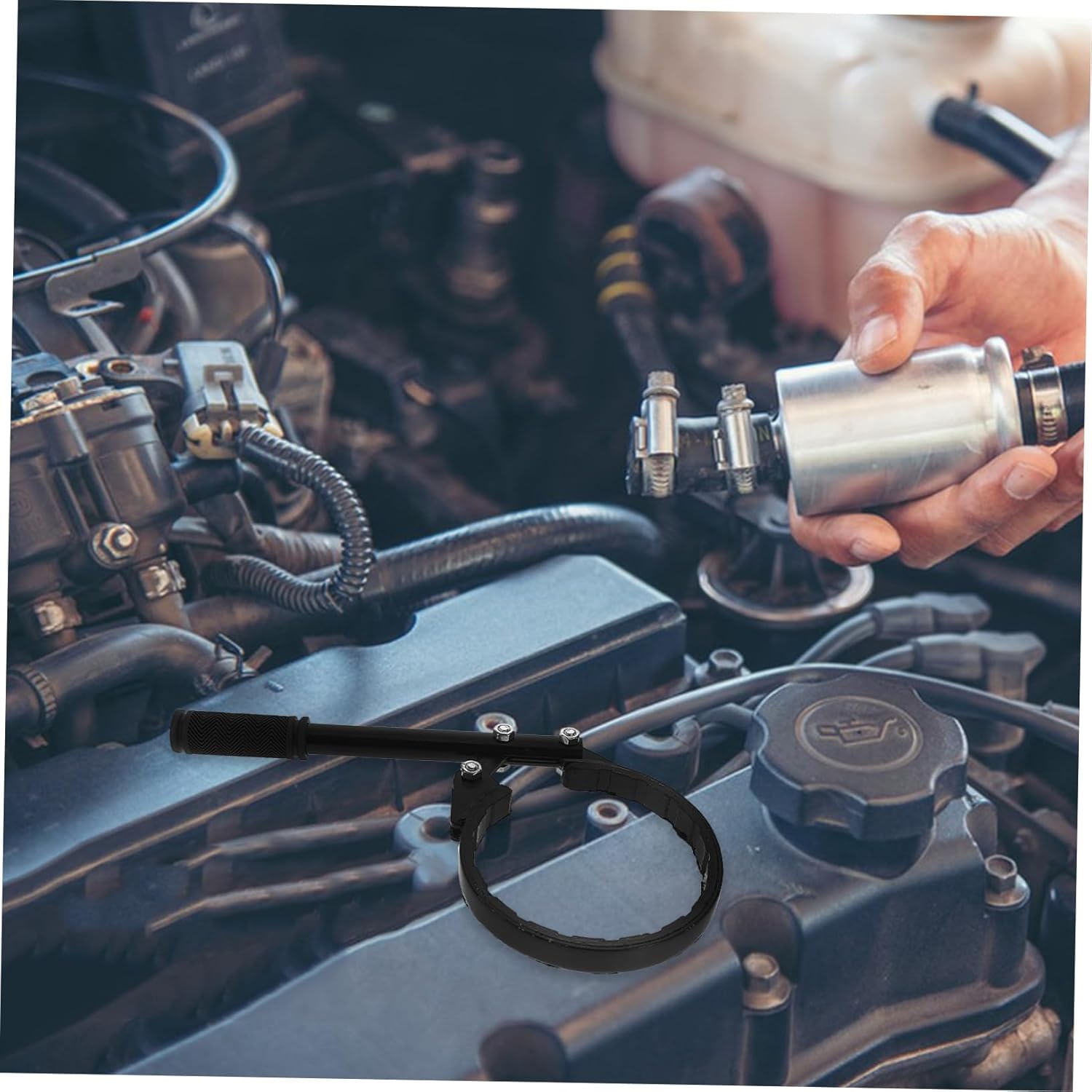 CHILDWEET Heavy-duty Truck Dryer Cylinder Pulling Tool Multi-use Air Dryer Wrench for Easy Replacement Robust Chrome-vanadium Compatible with Trucks Essential Automotive Repair Equipment