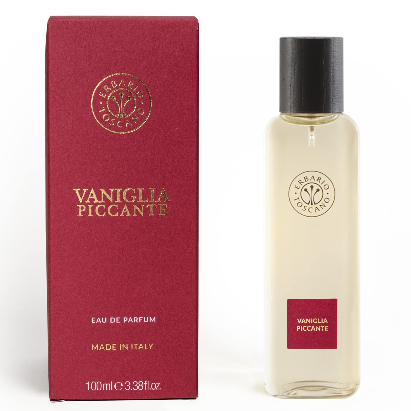 ERBARIO TOSCANO Spicy Vanilla (Vaniglia Piccante) woda perfumowana Włochy zapach (100 ml, pikantna wanilia)
