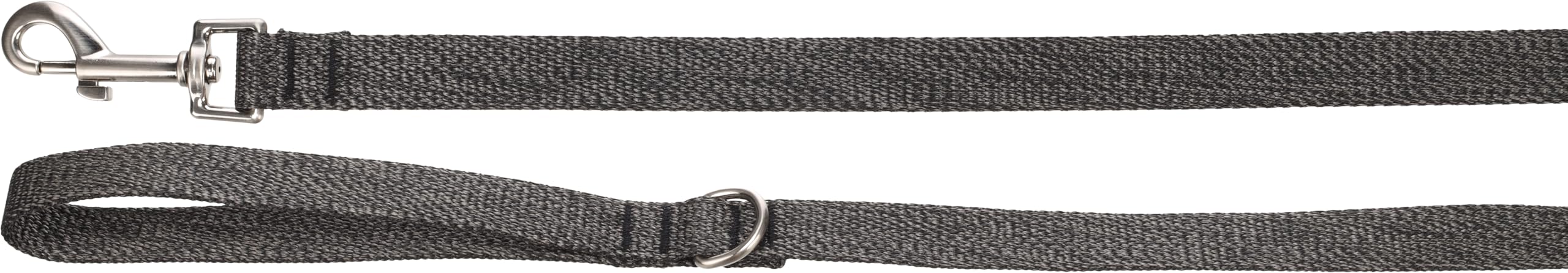 Flamingo Dog Leash Mago Dark grey 1,3m 20mm
