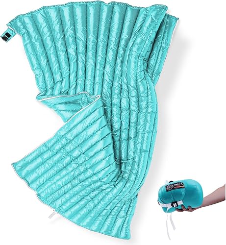 ZOOOBELIVES Saco de dormir ultraligero para mochilero de 32 a 50 F, saco de dormir ultra compacto de 27 onzas, 650 relleno de energía para disponible en Yaxa Colombia