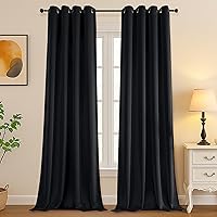 Vista 309 de Simplebrand Juego de 2 paneles de cenefa aguamarina para ventana de cocina de 14 pulgadas de largo, cortinas de oscurecimiento de habitación