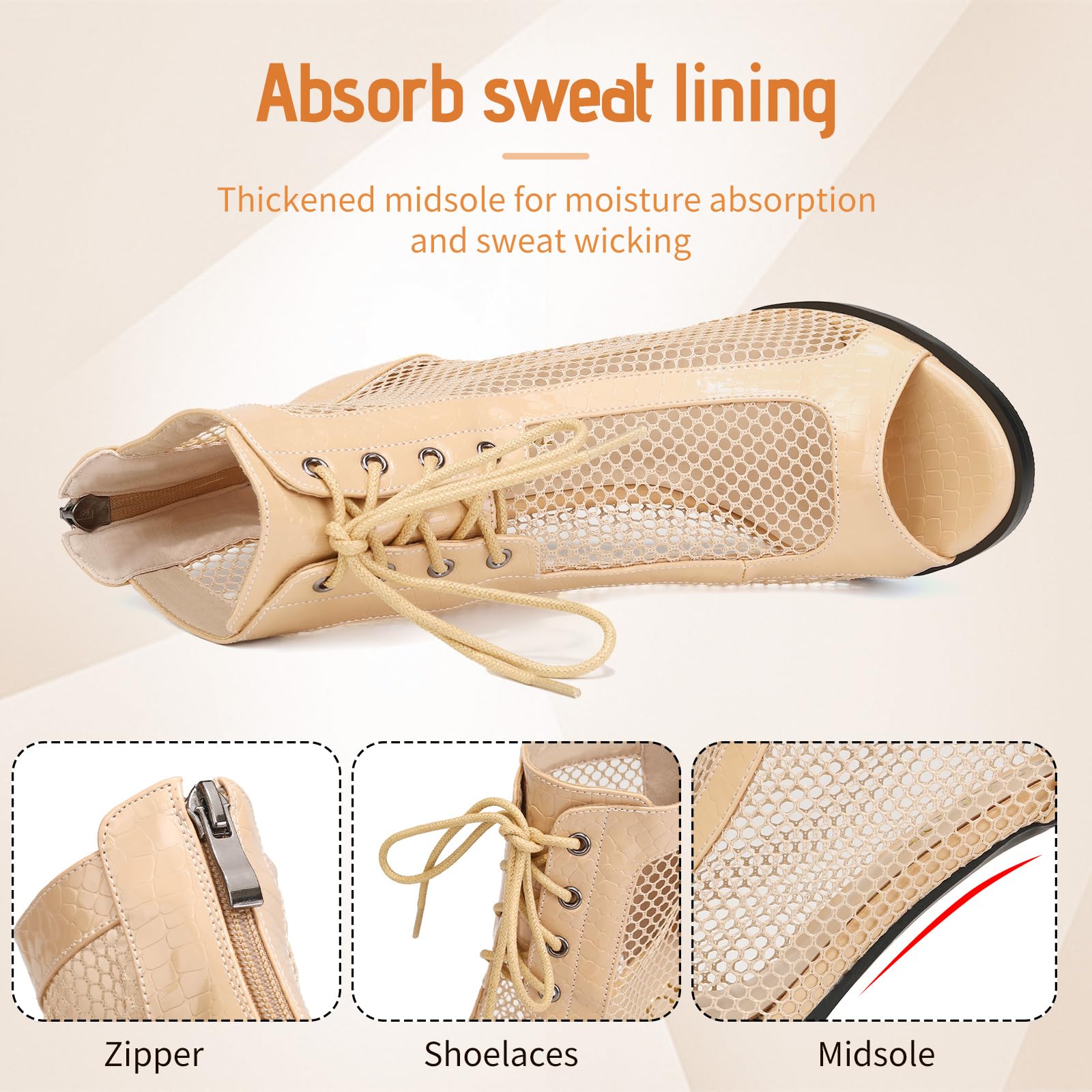 Bloch Women's Merry Jane Dance Shoe, Brown tan, 8 Medium US