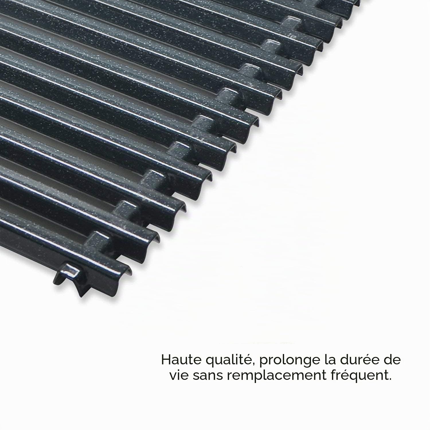 GFTIME 44 X 30CM 7525 Grille de Cuisson pour Weber Spirit I & II 300 Series E-310, E-320, S-310, S-320, Spirit 700/900, Porcelaine émaillée Barbecue Gril Gaz pièce Rechange 7525 7527 7638 7639