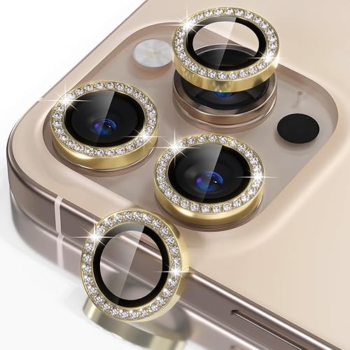 Miniatura 45 de Misea [3+1] Protector de lente de cámara para iPhone 14 Pro/iPhone 14 Pro Max, protector de pantalla de vidrio templado 9H, protector de pantalla