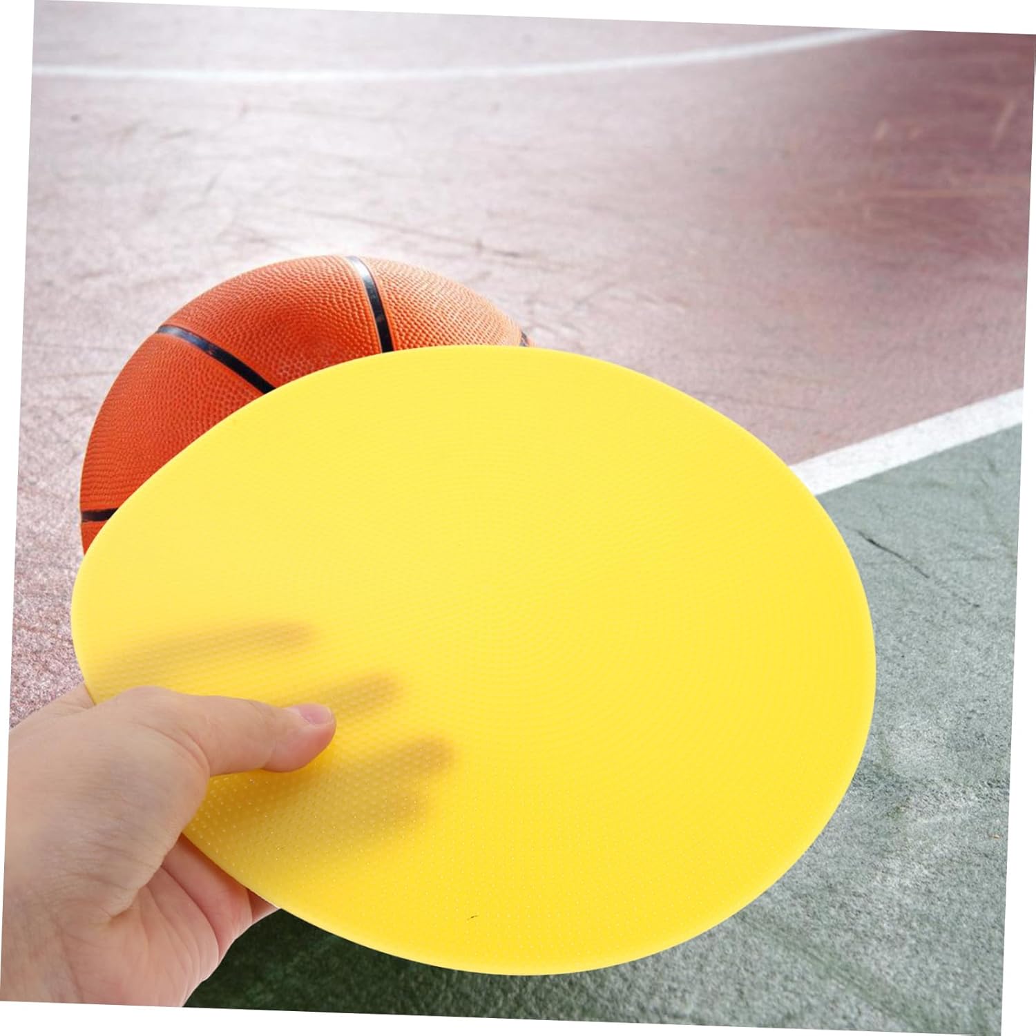 10pcs Football Training Sign Discs Soccer Training Equipment PVC Material Markers for Sports