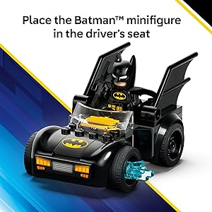 LEGO DC Batman & Batmobile vs. Mr. Freeze Toy Building Set - Superhero Batman Toy for Preschool Kids, Boys and Girls, Ages 4+ - Gift Idea for Kids Birthday - 76301