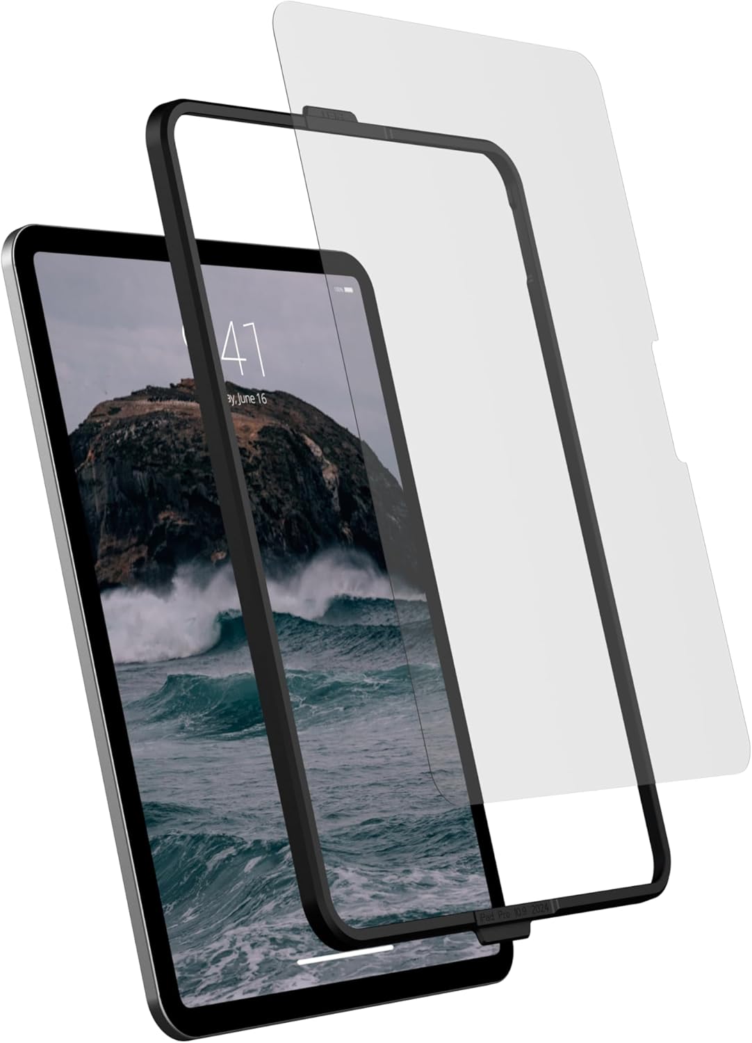 URBAN ARMOR GEAR UAG Designed for iPad Pro 11" Glass Screen Protector M5 2025 6th Gen, M4 2024 5th Gen A3357 A3358 A3359 A2836 A837, Ultra HD Anti-Fingerprint Scratch Resistant Tempered Glass, Clear