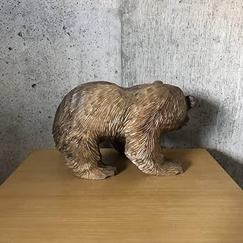 m*1様 【希少品】 八雲 やくも 木彫り 熊 ガラス目 鮭 戦前 アイヌ 北海 m*1様 【希少品】 八雲 やくも 木彫り 熊 ガラス目 鮭 戦前