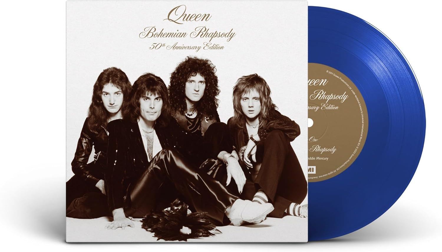 Bohemian Rhapsody - Blue Colored Vinyl por Queen — capa do álbum