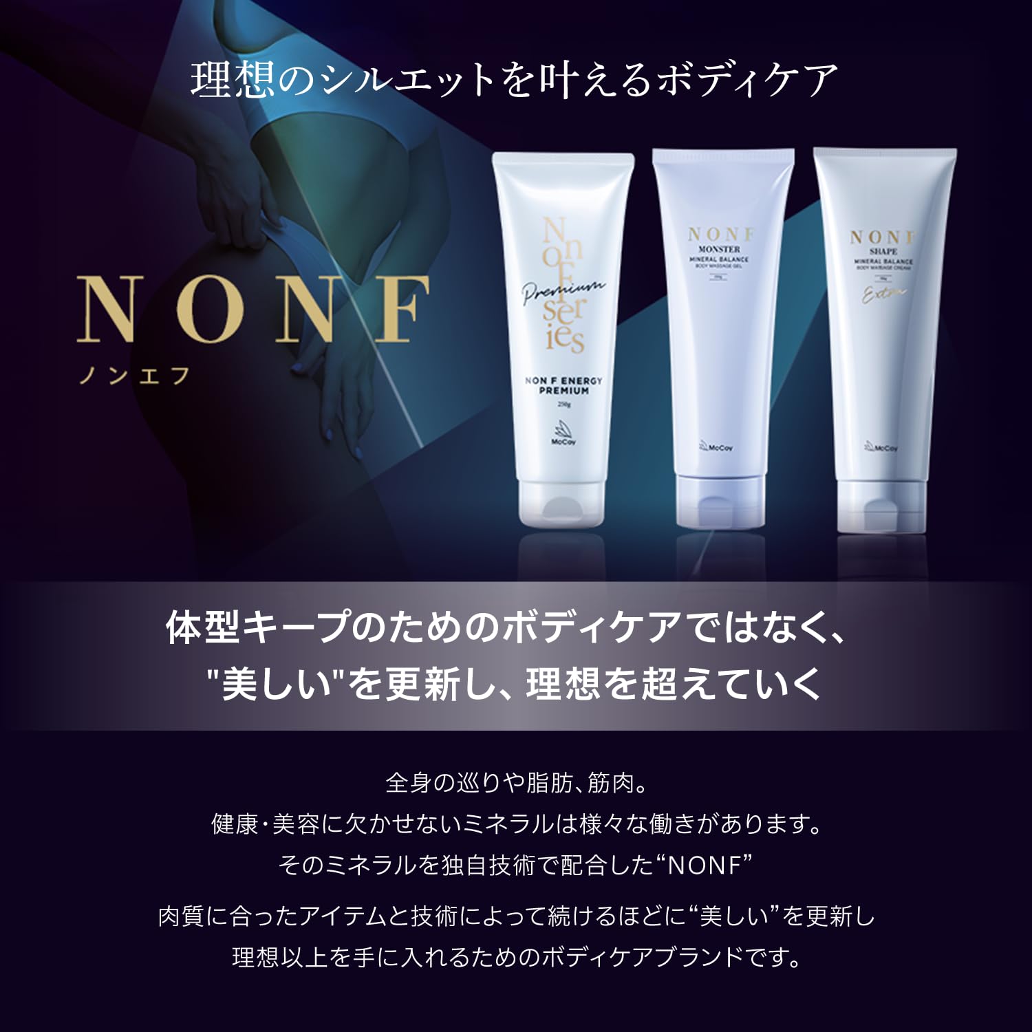 <訳あり①＋②> マッコイ NONF シェイプEX 250g NONF マッコイ ノンF シェイプEX 250g ボディクリーム ノン エフ