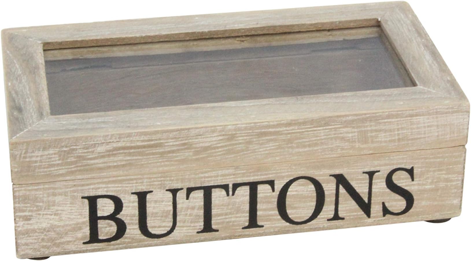 Gisela Graham Wooden Box, Wood, Multi, One Size