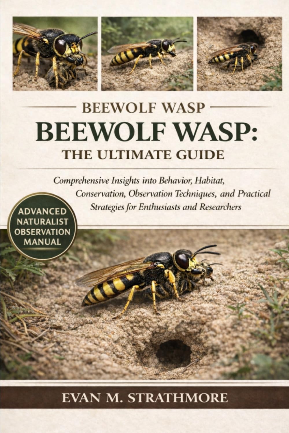 BEEWOLF WASP: THE ULTIMATE GUIDE: Comprehensive Insights into Behavior, Habitat, Conservation, Observation Techniques, and Practical Strategies for Enthusiasts and Researchers Worldwide