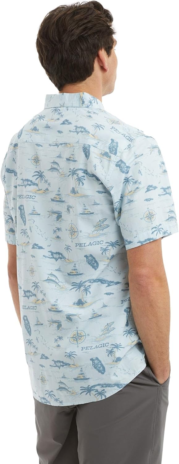 PELAGIC Knockdown Button Up