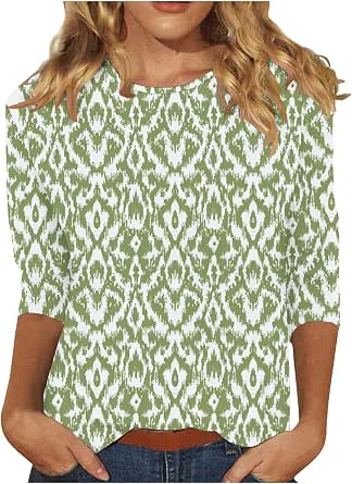 Haut Décontracté Vintage Années 70 – Imprimé Floral Artistique, Coton Côtelé – Taille 6X, Manches Longues – Neuf Avec étiquettes