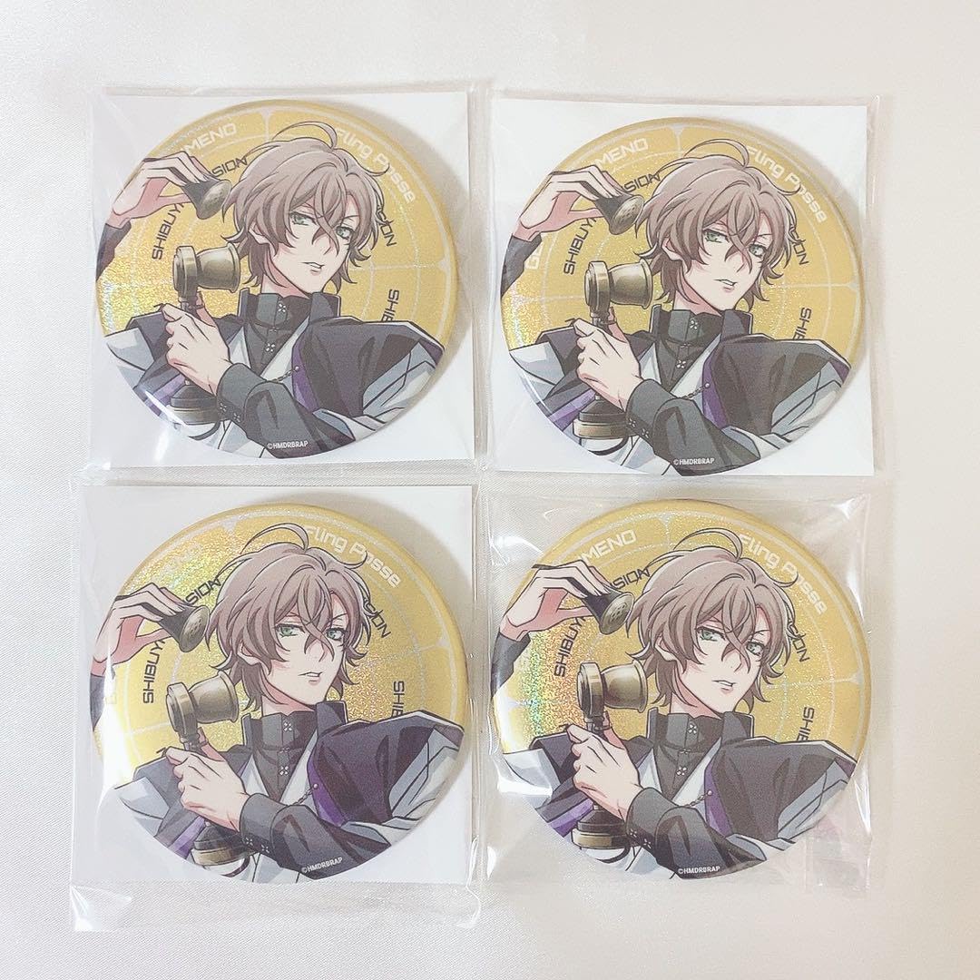 ヒプマイ　ローソン　Loppi　HMV限定　夢野幻太郎　スクエア缶バッジ 2368936294.jpg?1725877204