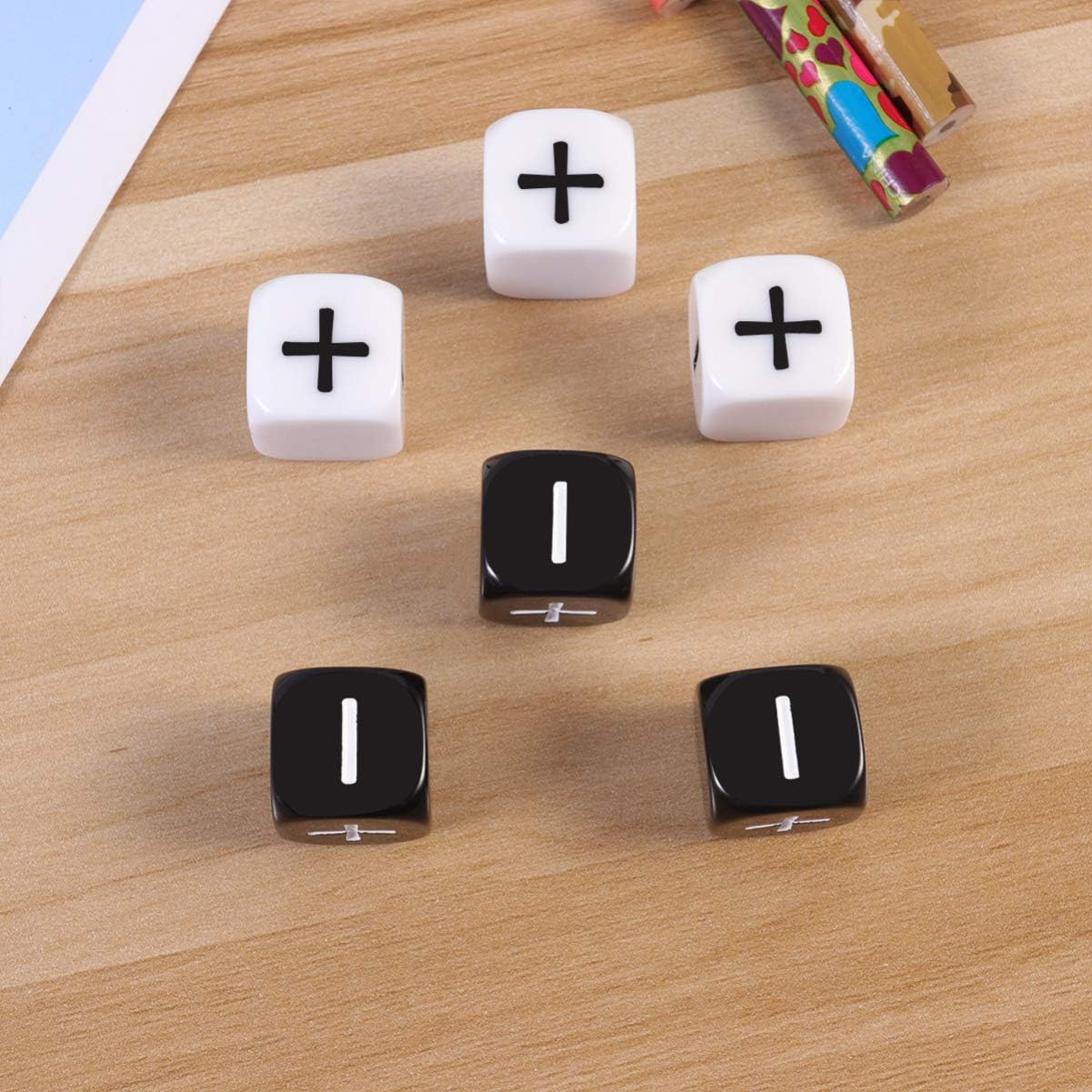 GARVALON 12 Cubos De Globos Inflables De Dados Para Fiestas Temáticas, Paquete De 20 Unidades De Papel De Aluminio Para Decoración Nocturna De Juegos