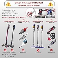 Vista 7 de Accesorio de aspiradora con cepillo para el pelo de mascotas para perros y gatos con manguera de extensión de hasta 3.5M – Compatible con Miele