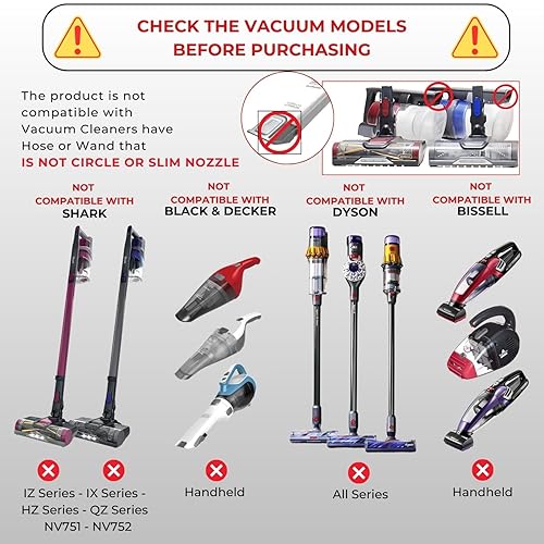 Miniatura 7 de Accesorio de aspiradora con cepillo para el pelo de mascotas para perros y gatos con manguera de extensión de hasta 3.5M  Compatible con Miele,